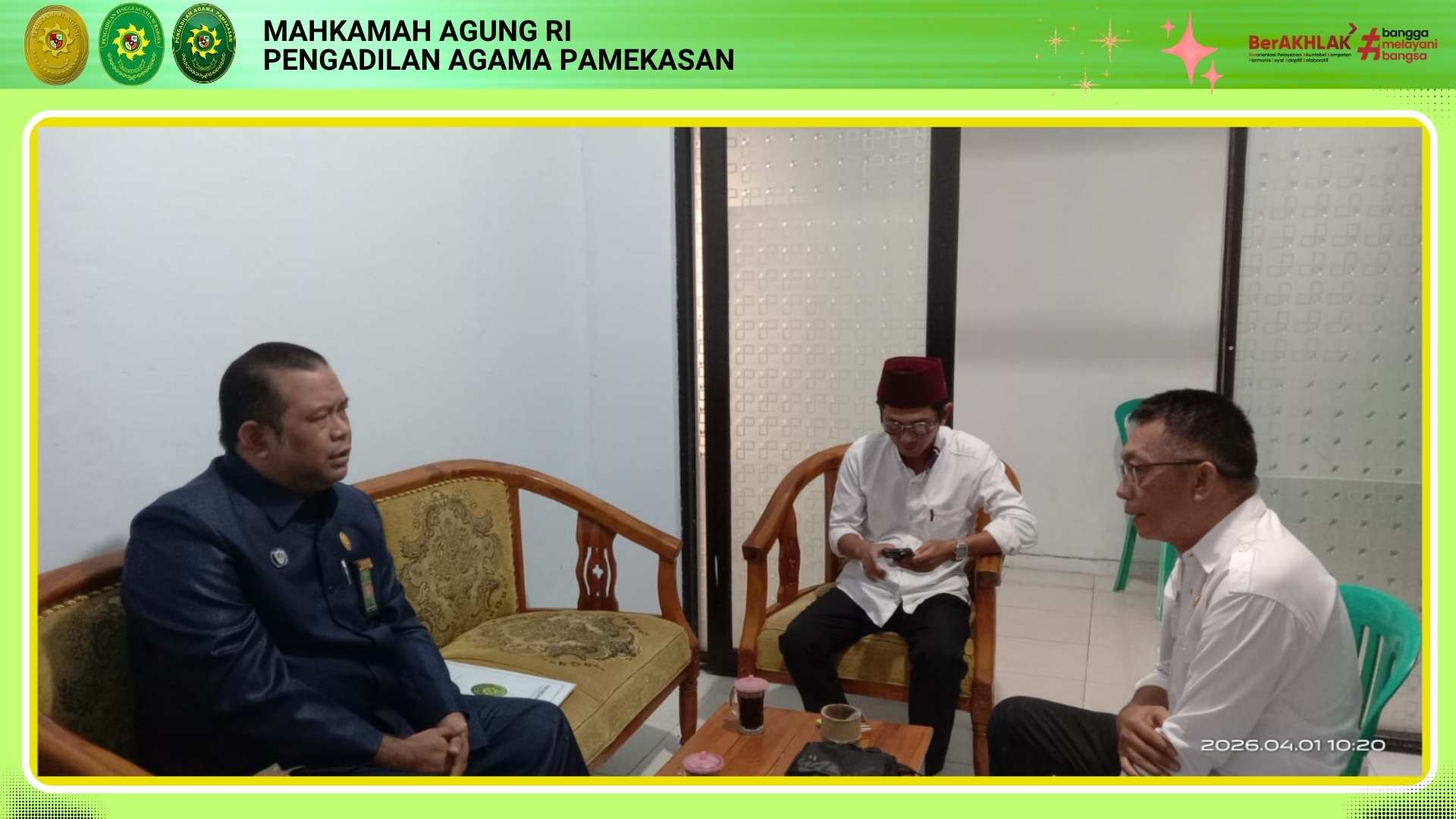 Ketua PA Pamekasan Lakukan Koordinasi Strategis Sidang di Luar Gedung di Kecamatan Batumarmar